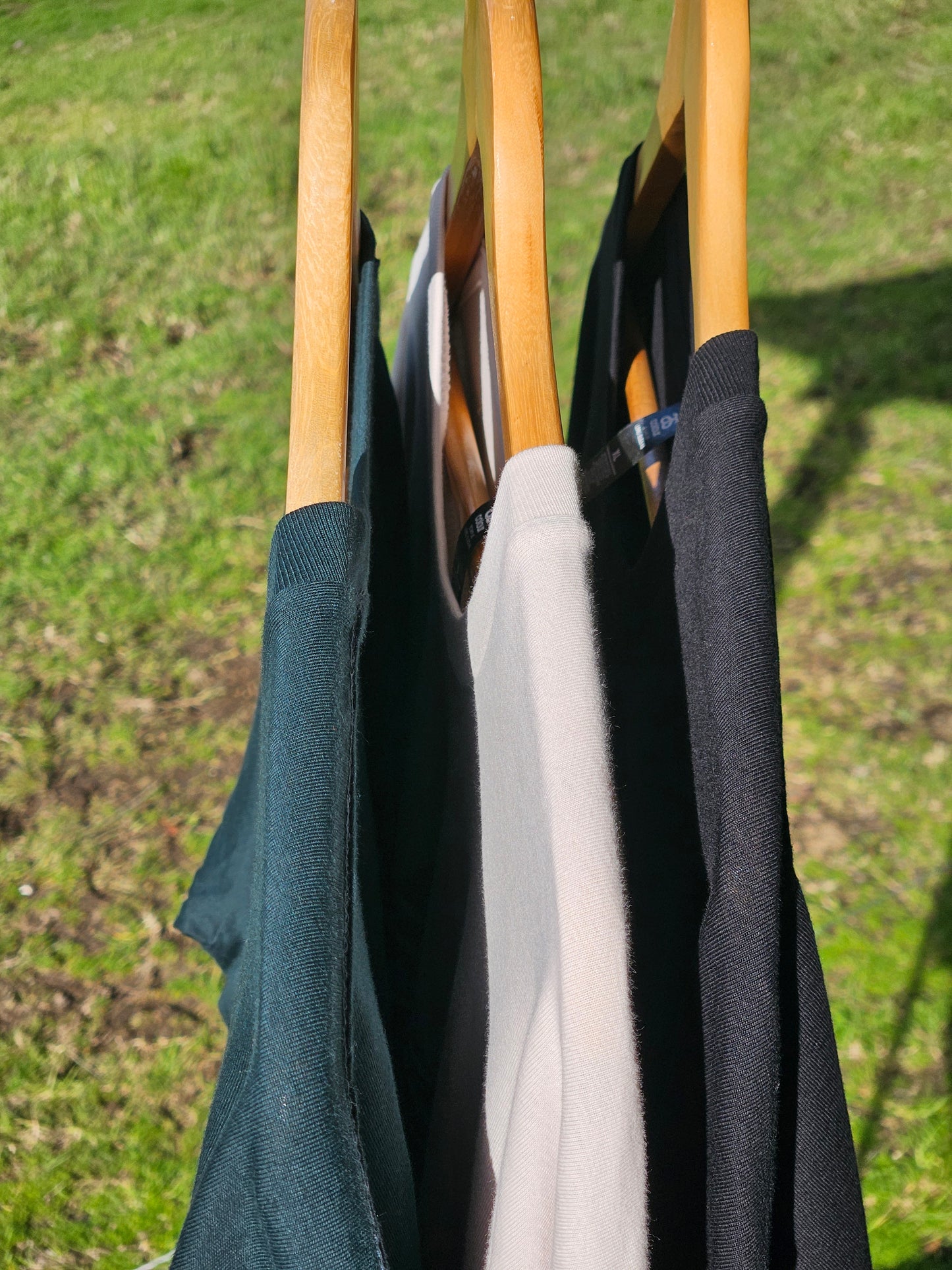 KUPE LONG SLEEVE TEES (BLK BONE and POUNAMU)