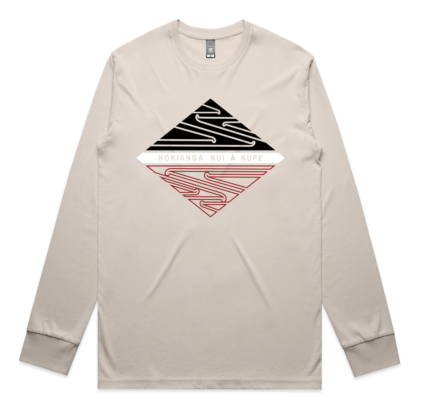KUPE LONG SLEEVE TEES (BLK BONE and POUNAMU)