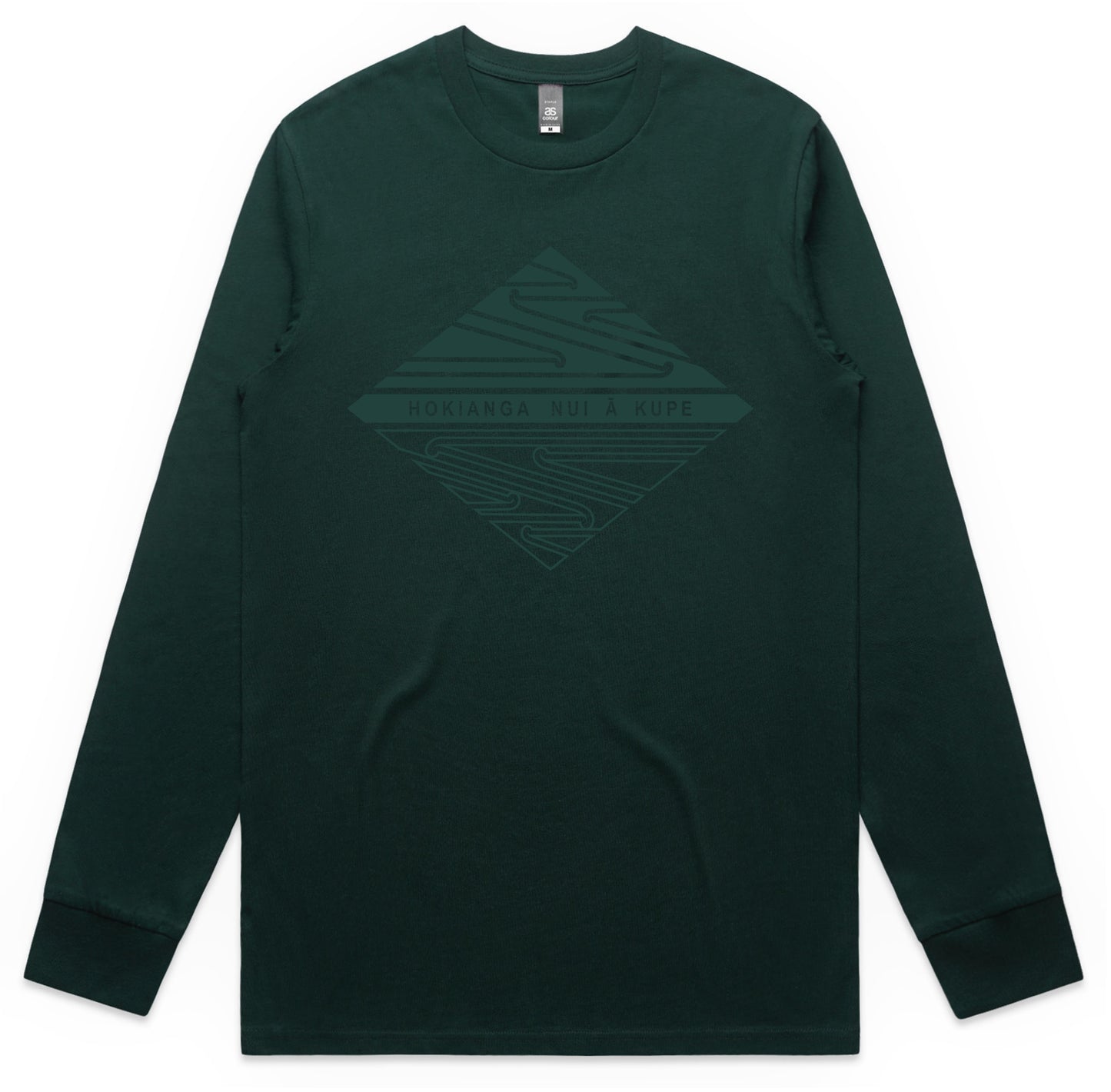 KUPE LONG SLEEVE TEES (BLK BONE and POUNAMU)