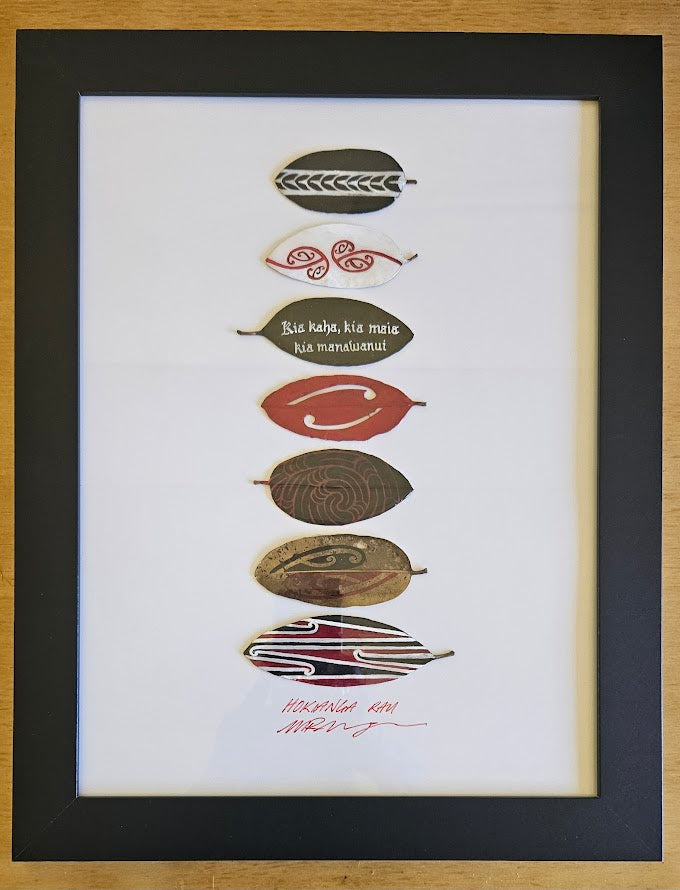 KIA KAHA, KIA MAIA, KIA MANAWANUI -SET OF 7