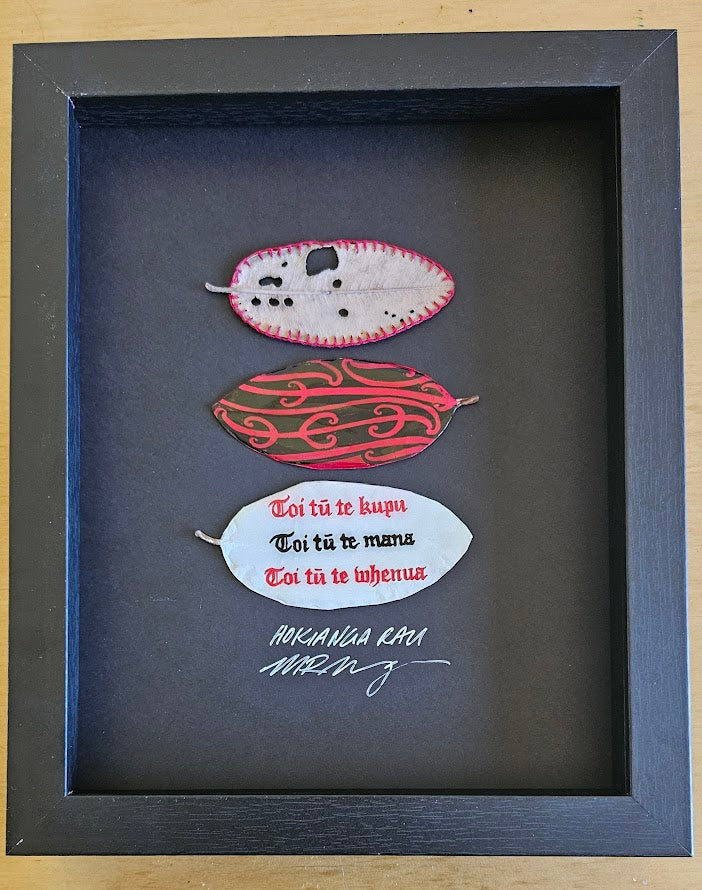 TOITŪ TE KUPU, TOITŪ TE MANA, TOITŪ TE WHENUA - SET OF 3 RAU