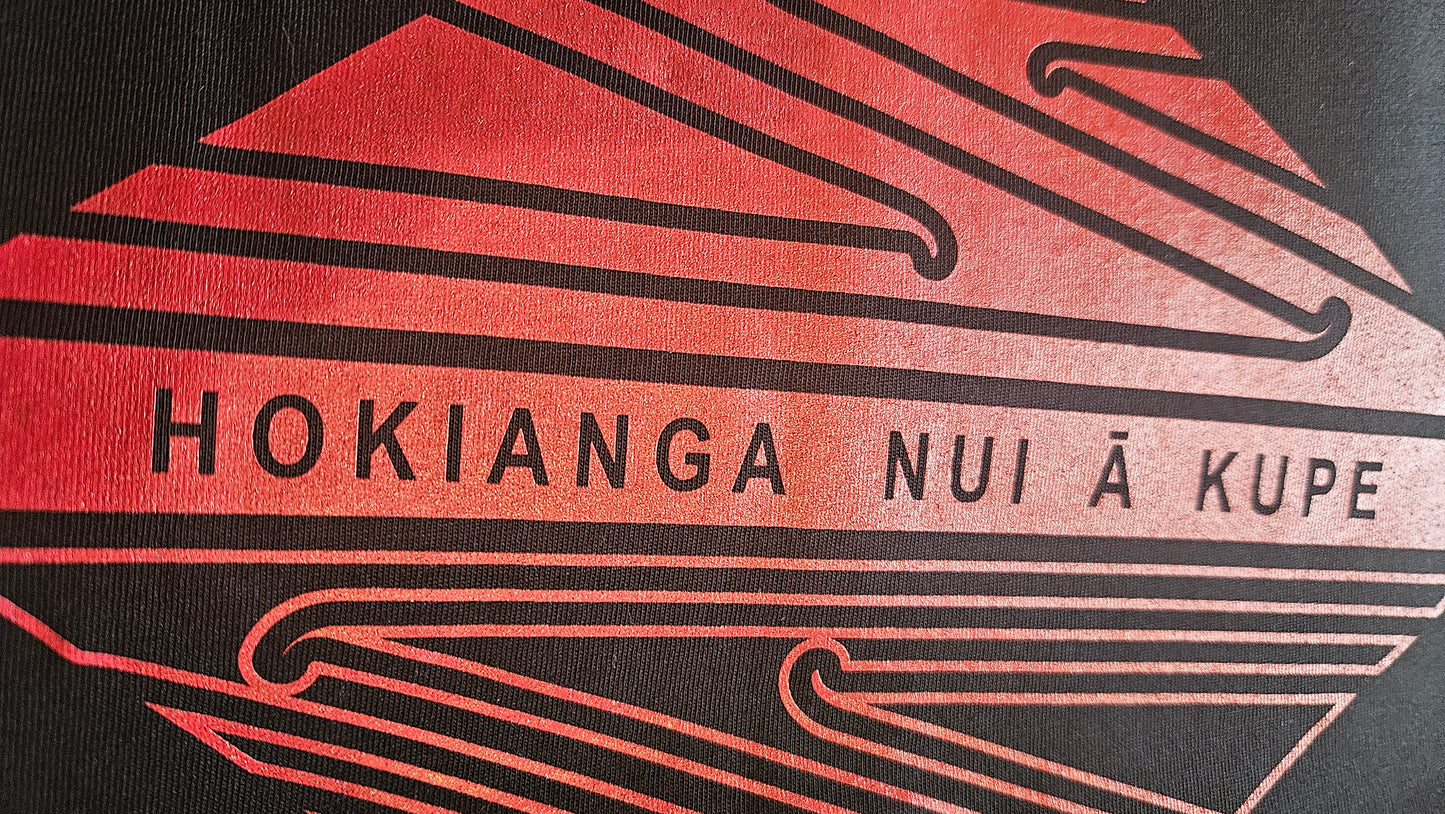 KUPE TEES BLACK & RED