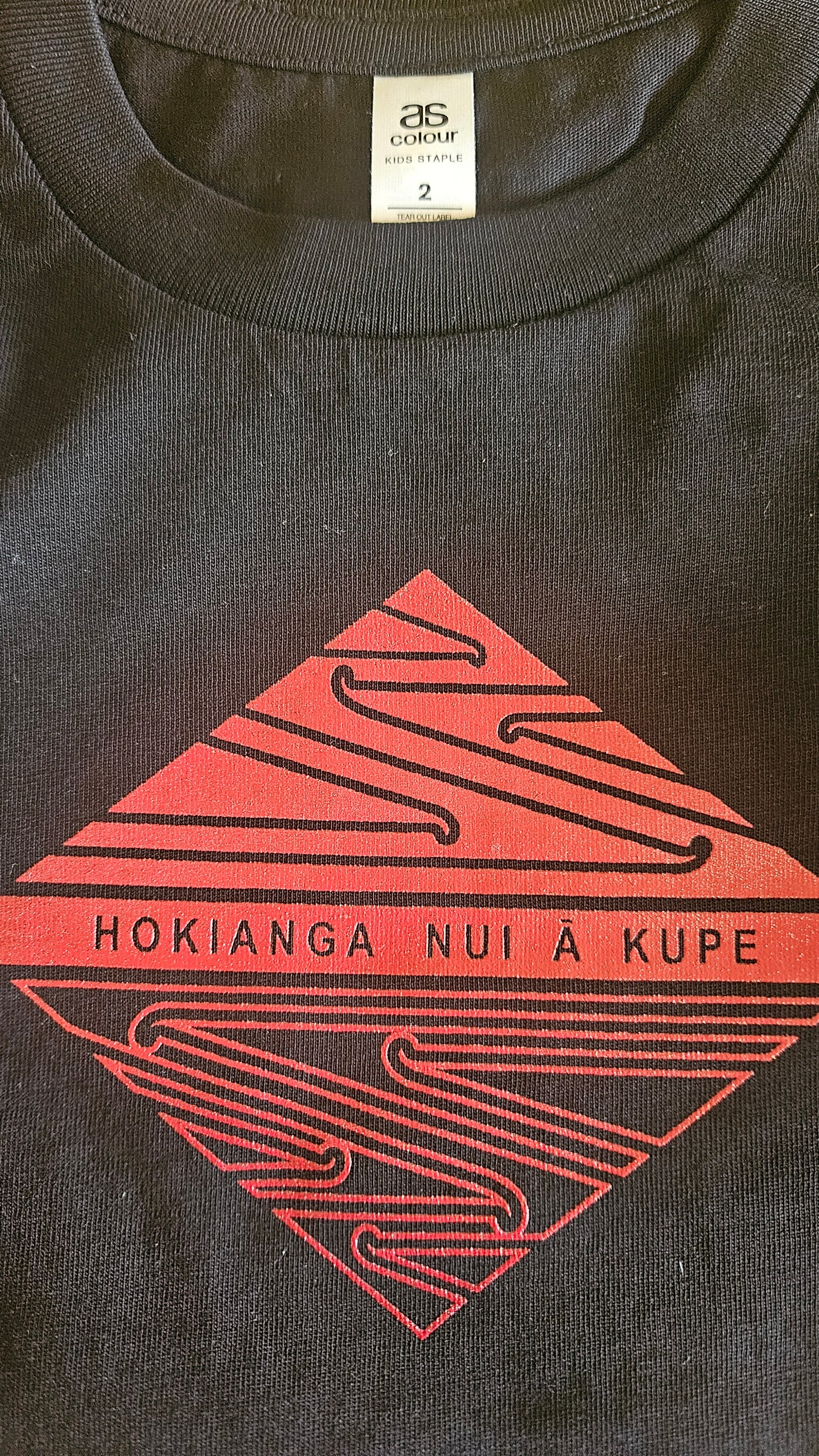 KUPE TEES BLACK & RED