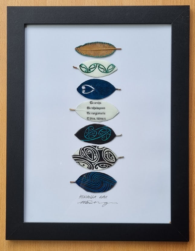 TE AROHA... - SET OF 7 RAU