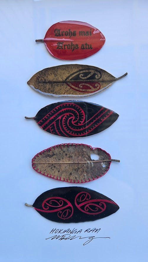 AROHA MAI AROHA ATU - SET OF 5 RAU