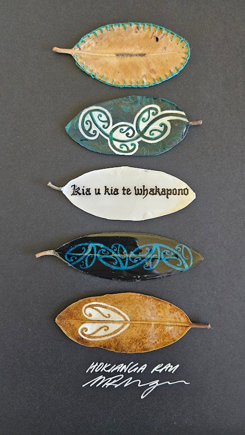 KIA U KI TE WHAKAPONO - SET OF 5 RAU