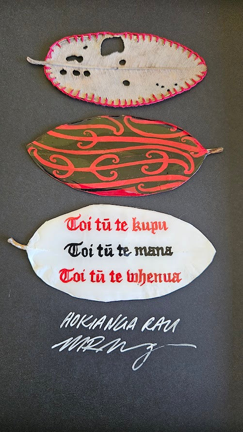 TOITŪ TE KUPU, TOITŪ TE MANA, TOITŪ TE WHENUA - SET OF 3 RAU